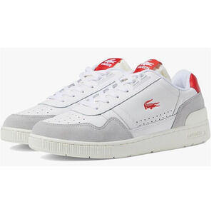 Lacoste Men's Sneaker T-Clip 223 5 SMA White/Red 12 M
